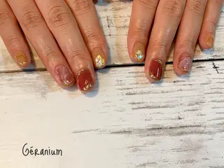 ネイル GéRanium Harukaのネイルデザイン