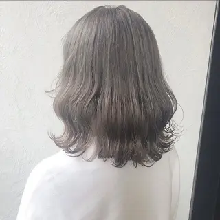 ミディアム カラー 髪質改善/ ツヤ髪カラー/高井のヘアスタイル