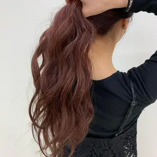 ロング 心斎橋/海外レイヤー 募集中三好玲奈のヘアスタイル