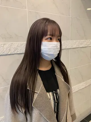 ロング カラー Haru/THREE …by velvetのヘアスタイル