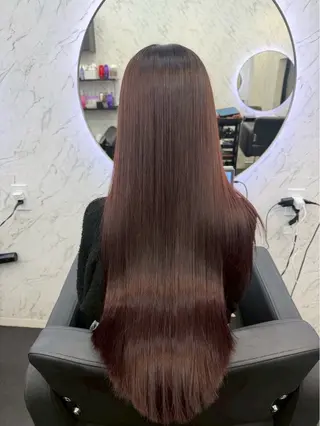 カラー hair salon dot.mooda所属・레온⋆✦ Leon 透明感✨️Colorのヘアスタイル