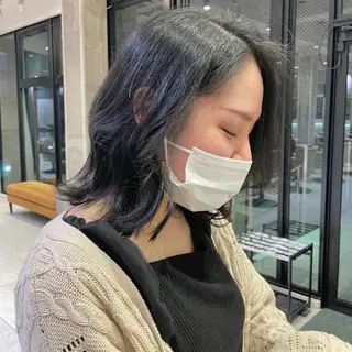 ミディアム 韓国🇰🇷透明感 ERIのヘアスタイル