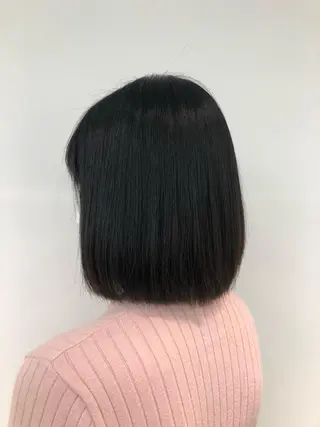 ミディアム カラー 平田 勘吉のヘアスタイル