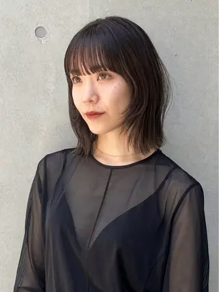 ショート カラー オリーブ/縮毛♡ Natsuno🩰のヘアスタイル