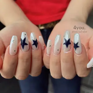 ネイル nail salon ４ｙｏｕ．のネイルデザイン