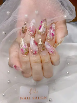 ネイル 💕鈴木ユリ パラジェル/オフ無料のネイルデザイン