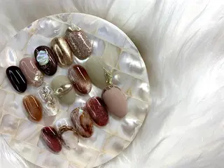 ネイル aime 中崎町のネイルデザイン