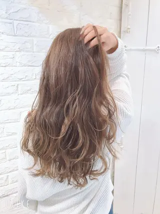 ロング カラー ヘアアレンジ uros.所属・中目黒✂︎店長✂︎ TOMOHIROのヘアスタイル