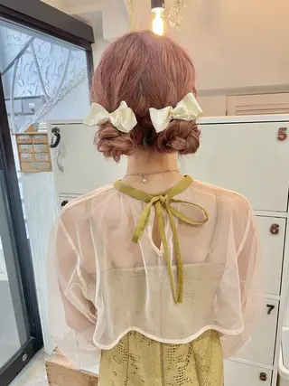 ヘアアレンジ シェアサロン糸所属・おおはし ひかりのヘアスタイル