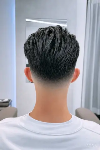 ショート 【木場✂️理容室】 メンズ清潔感カットのヘアスタイル