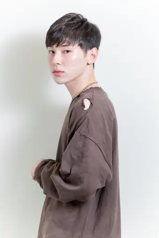 メンズ メンズパーマ 国安晃平のヘアスタイル