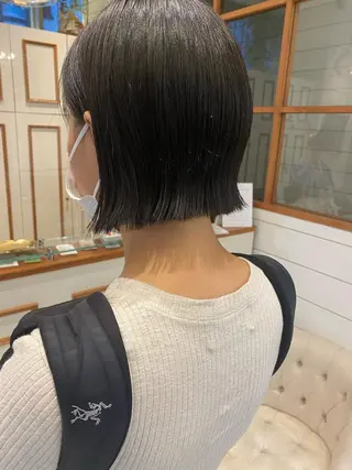 ショート 渋谷/韓国風 西原直樹のヘアスタイル