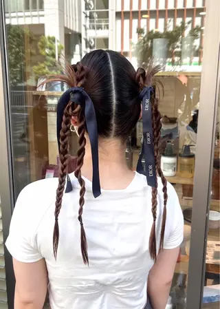 ロング 🕊️透明感カラー/ 渋谷🕊️Aonaのヘアスタイル