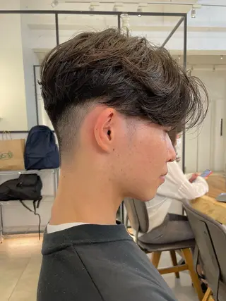 ショート パーマ メンズ 🇰🇷カルマパーマ kaito🇰🇷のヘアスタイル