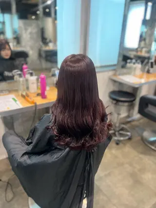 カラー 🥀艶髪/垢抜け/ 暖色ヘア Yuu🥀のヘアスタイル