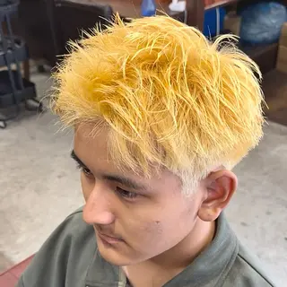 カラー メンズ メンズカット/パーマ /ハイライト/RYUのヘアスタイル