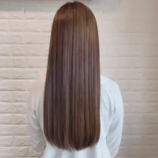 ロング カラー ヘアアレンジ knock【ノック】所属・烏丸韓国ヘア🇰🇷 ayaka🎀のヘアスタイル