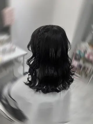 ミディアム Jammming🌺 ここあ/ヘアメサロンのヘアスタイル