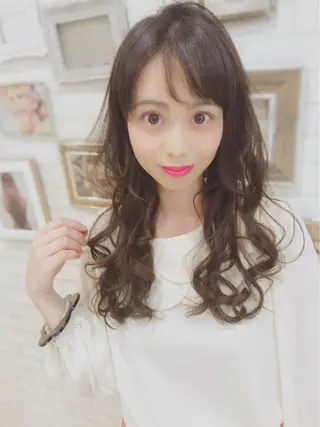 セミロング ému エミュ　hair &spa所属・近藤 みゅうまのヘアスタイル