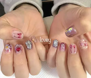 ネイル プライベートサロン loveyのネイルデザイン