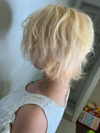 カラー 吹田 駿 髪質改善縮毛矯正のヘアスタイル