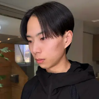 ショート カラー パーマ メンズ GOTODAY SHAIRE SALON 原宿verno店所属・【センターパート】 大竹　龍之介のヘアスタイル