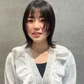 ミディアム AI TOKYO S所属・mizuki 【韓国レイヤー】のヘアスタイル