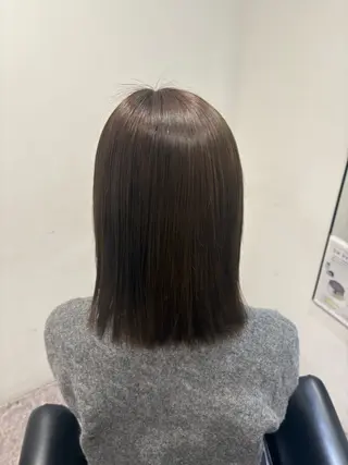 ミディアム よしえ /心斎橋美容室のヘアスタイル