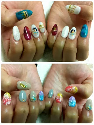 ネイル 河野ちえ (雑誌掲載サロン)のネイルデザイン