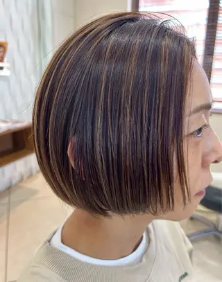 ショート カラー イーストハムネオ高木 亮人🌿のヘアスタイル