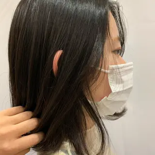 ショート カラー 韓国ヘア×ハイトーン AYA💫のヘアスタイル