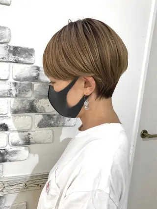 ショート 後藤 陽花子のヘアスタイル