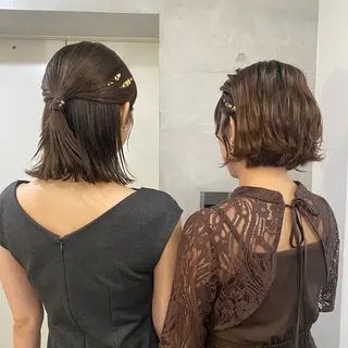 ヘアアレンジ 👩🏼🪄ありむら もえ/京都駅🍐のヘアスタイル