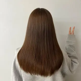 ロング hair garden root所属・比企 萌々華のヘアスタイル