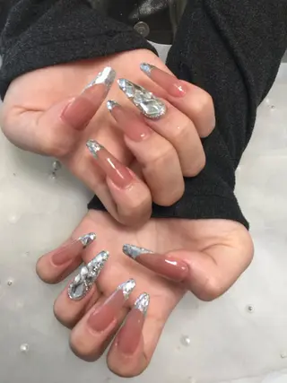 セミロング 🐼panda nail所属・ロレイン ちゃんのネイルデザイン