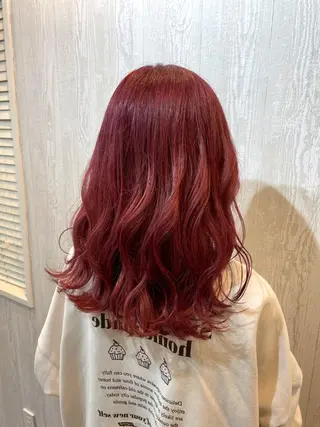 セミロング カラー TELA HAIR 守谷のヘアスタイル
