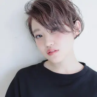 ショート カラー 白髪ぼかし/ショート 特化🌟サトウユキのヘアスタイル