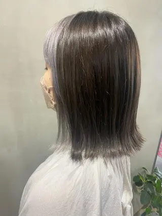 ミディアム Linda　Hiro所属・坂下 麻梨奈のヘアスタイル