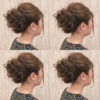 セミロング ヘアアレンジ 🌷MAYU 🌷のヘアスタイル