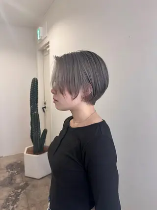 ショート カラー 髪質改善/似合わせ カラー/レイヤーのヘアスタイル