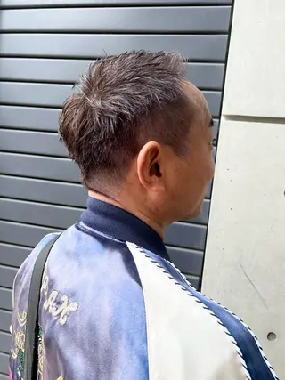 メンズ IKU ミニボブ名古屋のヘアスタイル