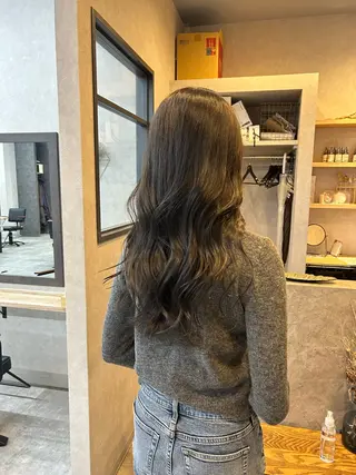 ロング カラー いなみね はるきのヘアスタイル