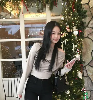 ロング カラー 山崎/ボブ縮毛矯正 レイヤー髪質改善のヘアスタイル