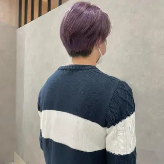 ショート カラー メンズ はちすか るかのヘアスタイル