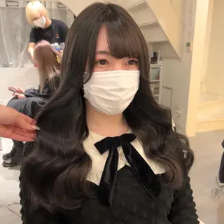 ロング カラー MOE🐈‍⬛🎀 エクステ/ワンホンのヘアスタイル