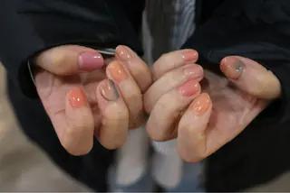 ネイル 大阪/堀江ニュアンス WAKABAのネイルデザイン