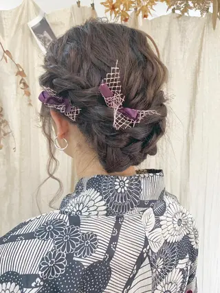 ヘアアレンジ 佐藤 美咲のヘアスタイル