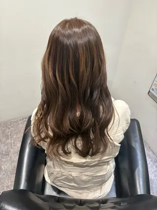 ロング カラー よしえ /心斎橋美容室のヘアスタイル