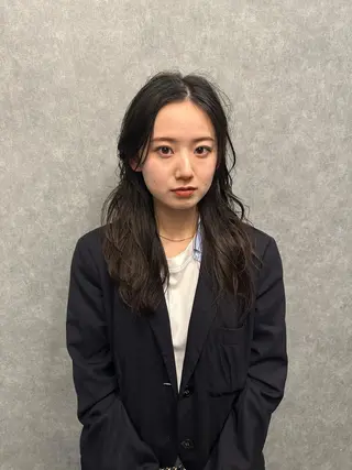 ロング 古沢 新のヘアスタイル