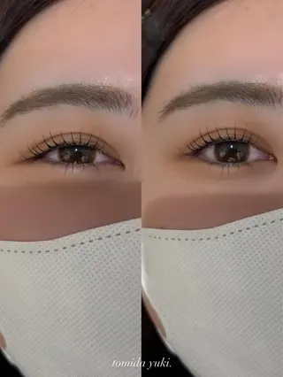 マツエク・マツパ tomida yukiの眉毛・アイブロウイメージ
